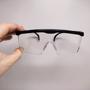 Imagem de Óculos de proteção segurança - epi - lente transparente - unissex - haste ajustável - mod. imperial