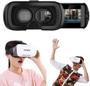 Imagem de Oculos de Realidade Virtual 3D Vr Box + Controle Bluetooth