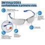 Imagem de Oculos de Seguranca 3M Virtua CCS Indoor Outdoor