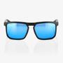 Imagem de Óculos de Sol 100% Renshaw Matte Black Hiper Blue Multilayer Mirror Lens
