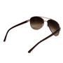 Imagem de Óculos de Sol Aviador Feminino e Masculino Proteção UV400 Acompanha Case