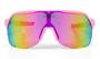 Imagem de Óculos de Sol Bike Hupi Huez Rosa/Preto - Lente Rosa Espelhado