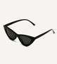 Imagem de Óculos de Sol Cat Eye Preto Gatinho Retro Vintage UV400
