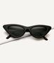 Imagem de Óculos de Sol Cat Eye Preto Gatinho Retro Vintage UV400