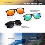 Imagem de Óculos de sol CHBP Polarized UV400 Protection Retro Round Lens