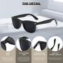 Imagem de Óculos de sol DEMIKOS com proteção UV400 polarizada para homens e mulheres