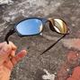 Imagem de Óculos de Sol Doublex Prata Espelhado Juliet X-Metal Cromado Pinado Tamanho Maior Polarizado Penny