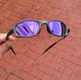 Imagem de Oculos De Sol Doublex Roxo Violet Juliet Tamanho Maior X-Metal Polarizado Lupa Pinado Vilão Mandrake
