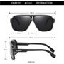 Imagem de Óculos de Sol DUBERY Aviator Oversized com Lentes Polarizadas - Masculino