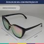 Imagem de Óculos De Sol Espelhado Rosa Uv 400 Protection W&a 508NC