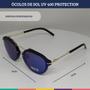 Imagem de Óculos De Sol Espelhado Uv 400 Protection Azul W&a 1140SA