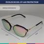 Imagem de Óculos De Sol Espelhado Uv 400 Protection Rosa W&a 1140SA