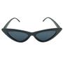 Imagem de Oculos de sol feminino formato gatinho retro vintage preto
