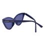 Imagem de Óculos de Sol Feminino Gatinho Retro Acetato Mackage - Preto