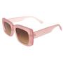 Imagem de Óculos de sol Feminino Rosa Translúcido Guay Acessórios com proteção UV