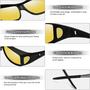 Imagem de Óculos de sol Fit Over Glasses MEETSUN Polarized UV400, pacote com 2