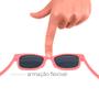 Imagem de Óculos de Sol Flexível com Alça Ajustável Baby Rosa Buba 11747