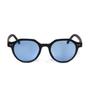 Imagem de Óculos De Sol Hexagonal Unissex Da Moda Lentes Uv400 Com Case