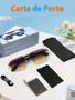 Imagem de Óculos de sol inteligentes SACOSDING Bluetooth 5.4 Music Call AI Voice Interruptor de indução automático
