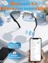Imagem de Óculos de sol inteligentes SACOSDING Bluetooth 5.4 Music Call AI Voice Interruptor de indução automático