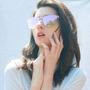Imagem de Óculos de sol JIM HALO Trendy Rimless Mirror Lens UV400 51 m