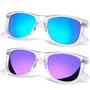 Imagem de Óculos de sol Joopin Square Trendy Oversized Polarized UV400