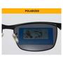 Imagem de Óculos De Sol Masculino Bmw Hd Polarizado Uv400 Importado - Kit Completo Retangular