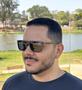 Imagem de Óculos de Sol Masculino Lente Polarizada UV400 Quadrado C1