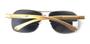 Imagem de Óculos De Sol Masculino Luxuoso De Metal Lentes Polarizadas