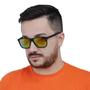 Imagem de Óculos de Sol Masculino Varias Cores Proteção UV400 Envio Imediato Acompanha Case