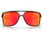 Imagem de Óculos de Sol Oakley Castel M Matte Grey Smoke Prizm Ruby