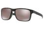 Imagem de Óculos de Sol Oakley Holbrook Mix 0OO9384 06/57 Preto Polido Lente Preto Espelhado Polarizado