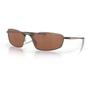 Imagem de Óculos De Sol Oakley Metal Whisker Satin Pewter Polarizado