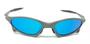 Imagem de Oculos de Sol Penny Azul Claro Céu Juliet Tamanho Menor X-Metal Pinada Polarizada Lupa Mandrake