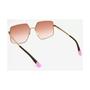 Imagem de Óculos de Sol polarizado proteção UV lente degradê pentagonal VS 0025 28Z Victoria Secret's