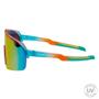 Imagem de Óculos De Sol Polarizado Proteção UV400 Yopp Mask L 2.1 - Lente rosa espelhada