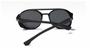 Imagem de Óculos de Sol Polarizado Steampunk Esportivo Proteção Lateral Vintage Alok Gótico - Premium UV400