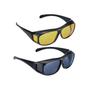 Imagem de Óculos de sol Polarized Night Vision HD Vision Wrap Day Night