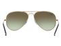 Imagem de Óculos de Sol Ray Ban Aviador RB3025 9002A6 Bronze Lente Verde Degradé Tam 58 - Ray-ban