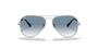 Imagem de Óculos De Sol Ray Ban Aviator Classico Rb3025l Prata Lente Cinza 58 - 58 - prata com cinza