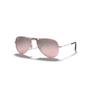 Imagem de Óculos de Sol Ray Ban Aviator Infantil Rosa 0RJ9506S2117E52