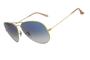 Imagem de óculos de sol Ray Ban aviator large mod rb3025L 001/3F tamanho 62