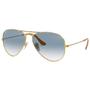 Imagem de Óculos De Sol Ray-Ban Aviator Unissex RB3025L 0013F 58