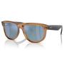 Imagem de Óculos de sol Ray  ban boyfriend reverse rbr0501s 6711/ga 56