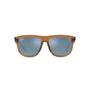 Imagem de Óculos de Sol Ray Ban Boyfriend Reverse RBR0501S 6711GA 56 Marrom Lente Azul Claro Original