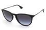 Imagem de Óculos de Sol Ray Ban Erika RB4171L 622/8G/54 Preto Emborrachado