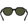 Imagem de Óculos de Sol Ray-Ban Gina Polido Preto Verde Classic - RB4399 901 58 53-21