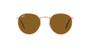 Imagem de Óculos de Sol Ray-Ban New Round RB3637 920233 Ouro Rosê Lente Marrom Tam 50