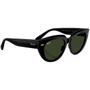 Imagem de Óculos de Sol Ray-Ban Original Doreen Preto Polido Verde Clássico G-15 - RB2286 901/31 52-20