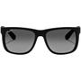 Imagem de Óculos de Sol Ray-Ban Original Justin Classic Preto Fosco Cinza Degradê Polarizada - RB4165L 622/T3 57-16